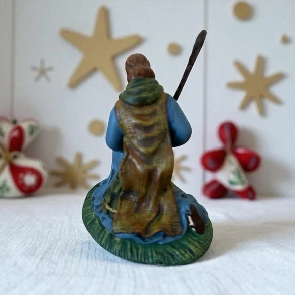 Thomas Kinkade Hawthorne Village Christmas Nativity Holy Family Night Set Creche - Picture 6 of 12